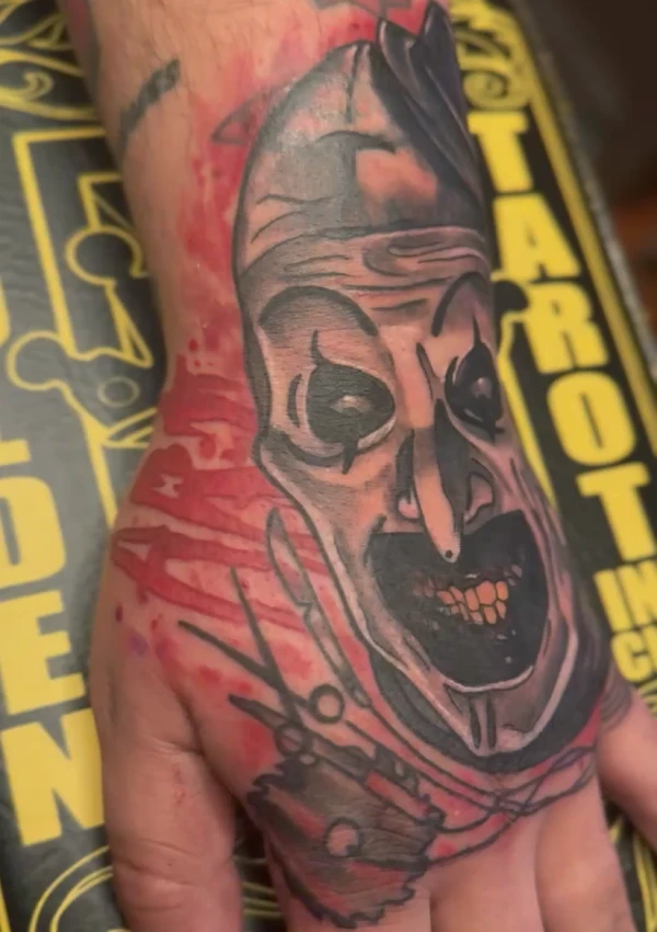 Blackwork Tattoo by Tim Lease