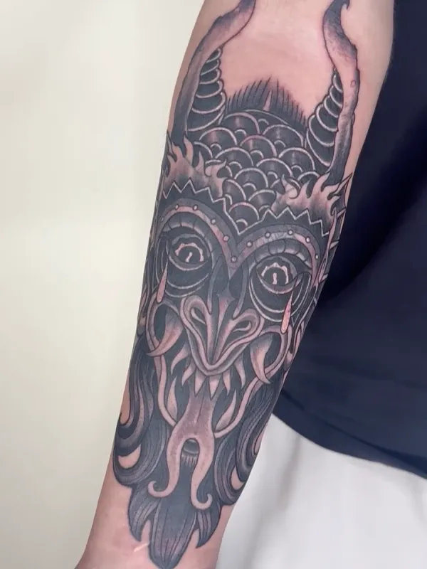 Cover-up Tattoo by Tim Lease